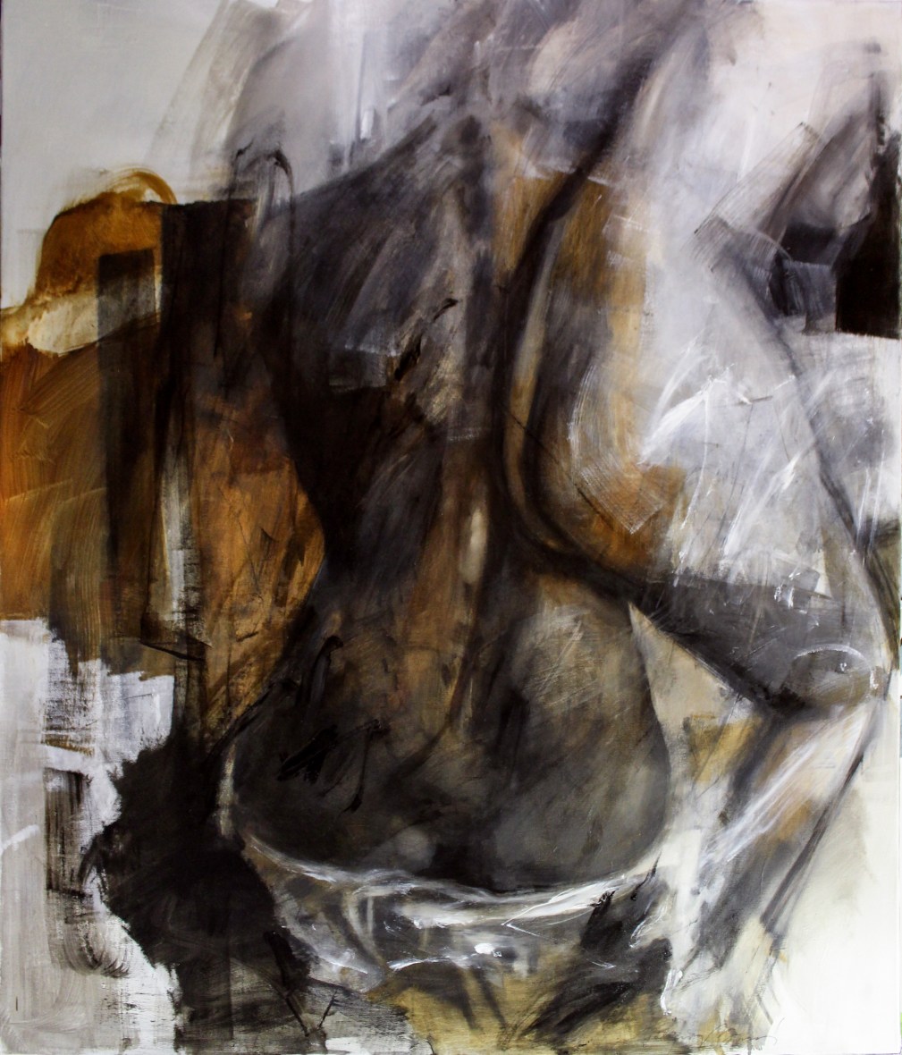 Nude No.16, oil on canvas, 120x100 cm